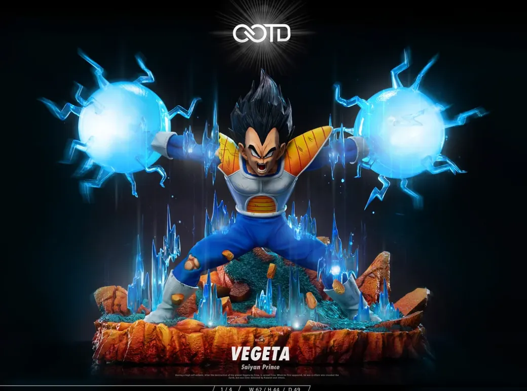 1/4 Scale Vegeta - Dragon Ball Resin Statue - OOTD Studio