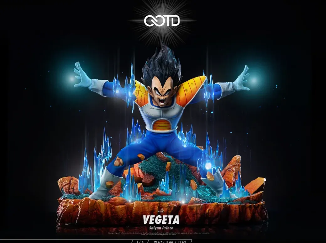 1/4 Scale Vegeta - Dragon Ball Resin Statue - OOTD Studio