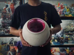 1/8 Scale Vegeta & Round Spaceship - Dragon Ball Resin Statue - LD-Studio