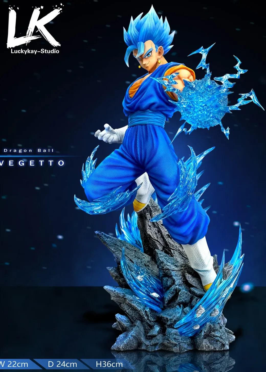 1/6 Scale Vegetto - Dragon Ball Resin Statue - LK Studios