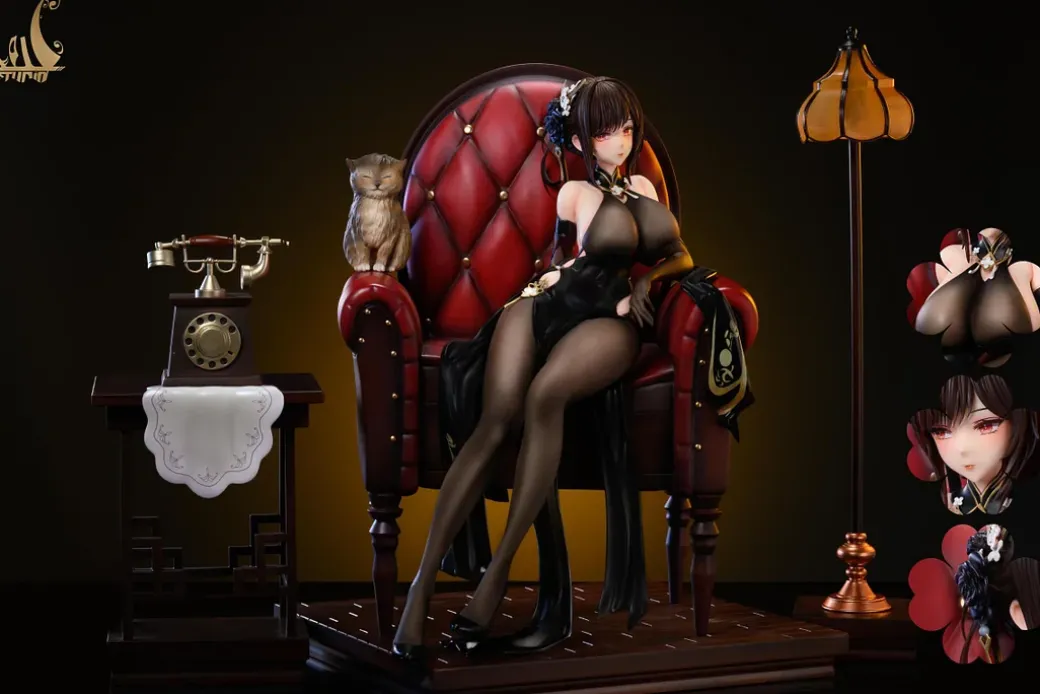 1/4 Scale Vestibule of Wonders Ver. Chen Hai - Azur Lane Resin Statue - Xpic Studio