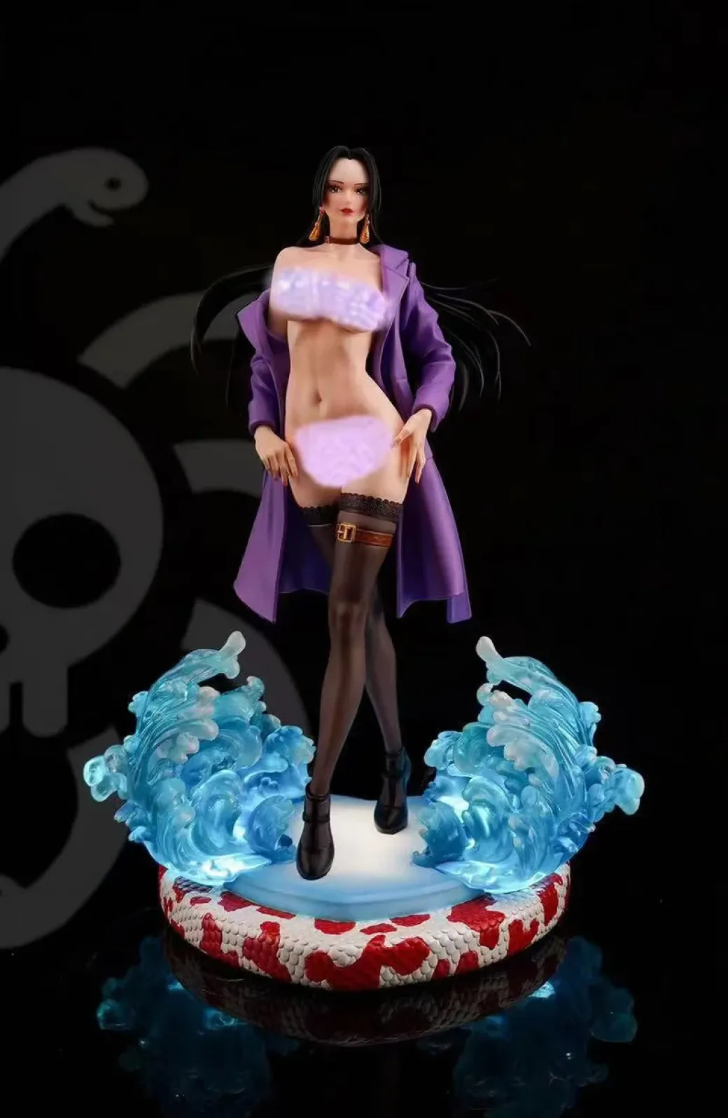1/6 Scale Victoria's Secret Supermodel Boa Hancock with LED - ONE PIECE Resin Statue - GK-BOX Studios