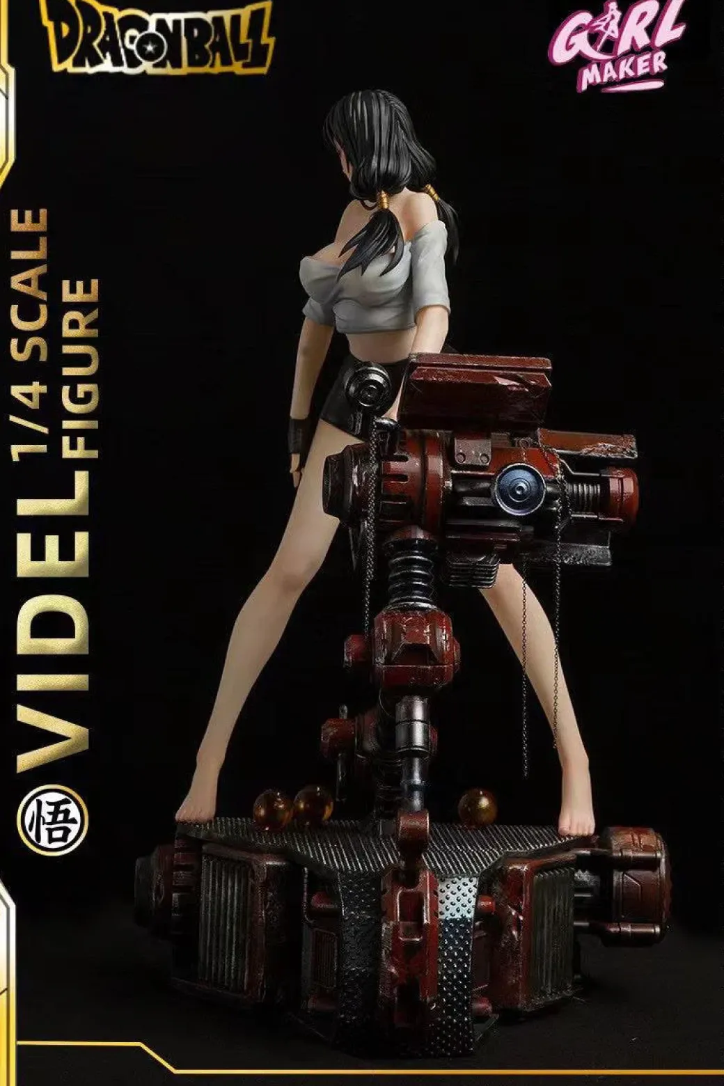 1/4 Scale Videl - Dragon Ball Resin Statue - Girl Maker Studios