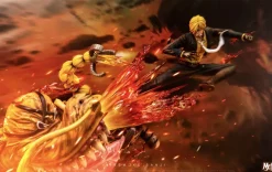 1/8 Scale Vinsmoke Sanji VS Queen with LED - ONE PIECE Resin Statue - MJ Studio