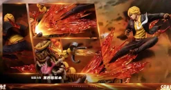 1/8 Scale Vinsmoke Sanji VS Queen with LED - ONE PIECE Resin Statue - MJ Studio