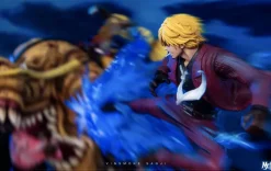 1/8 Scale Vinsmoke Sanji VS Queen with LED - ONE PIECE Resin Statue - MJ Studio
