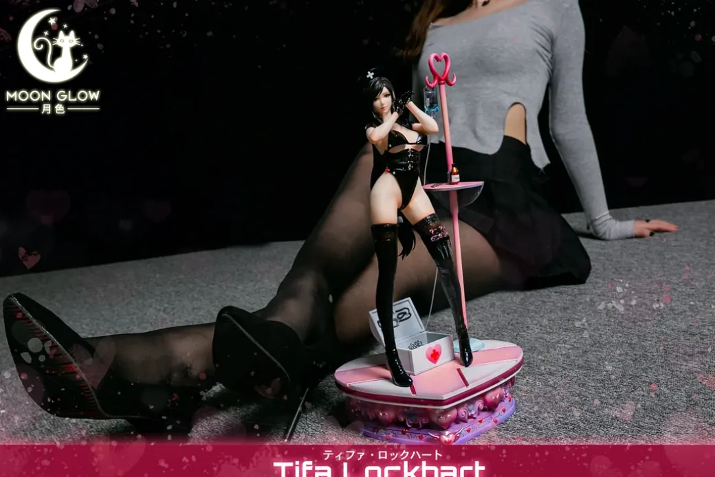 1/6 Scale Voluptuous Stunner Series 01 Nurse ver. Tifa Lockhart - (FF7) Final Fantasy VII Resin Statue - Moon Glow Studios