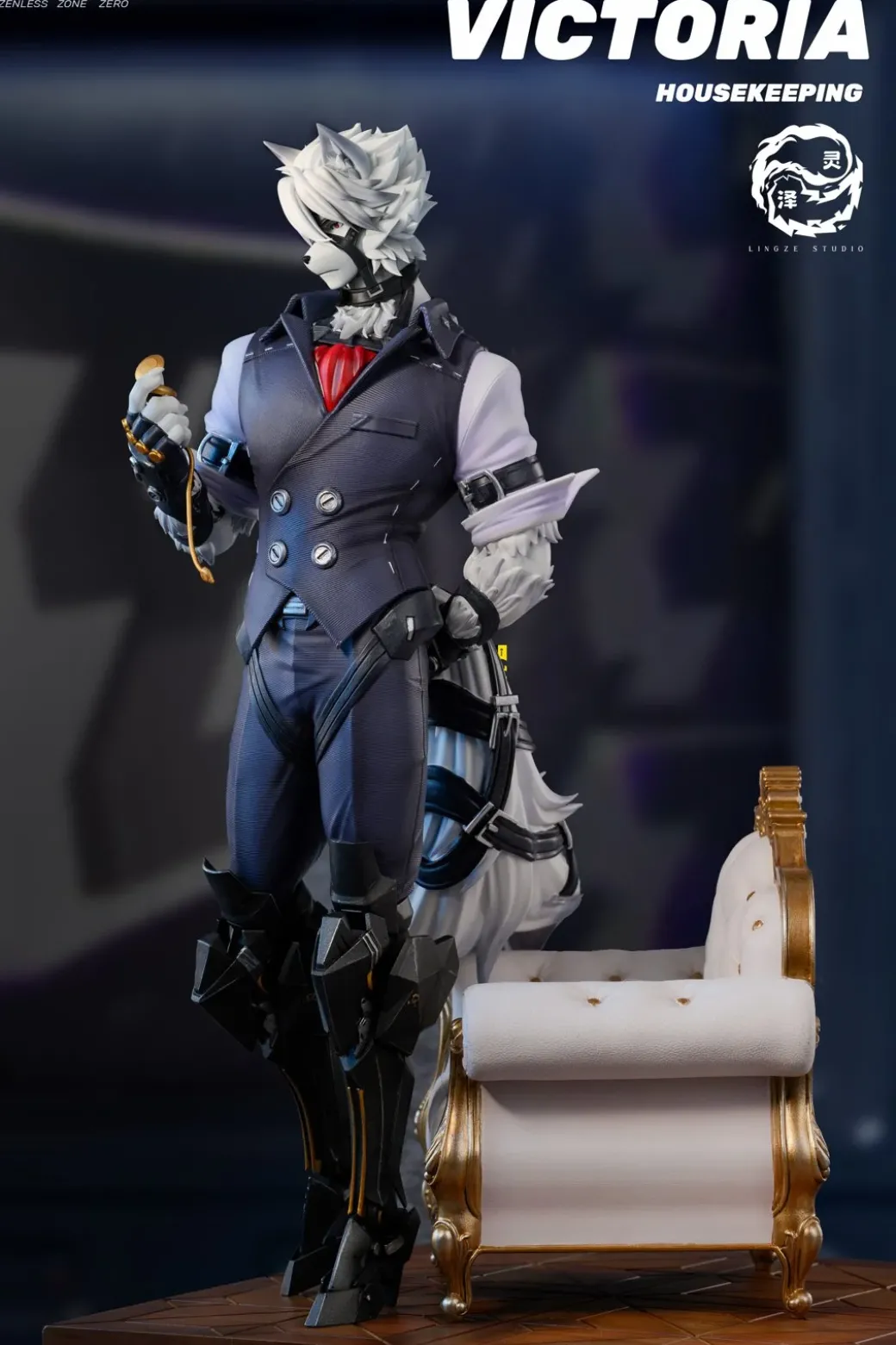 1/6 Scale Von Lycaon - Zenless Zone Zero Resin Statue - LingZe Studio