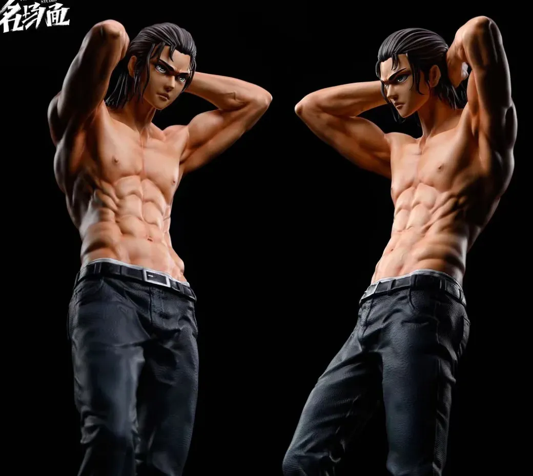 1/6 Scale Watching Mirror Eren Yeager - Attack On Titan Resin Statue - Typical Scene Studio