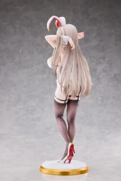 1/4 Scale White Bunny Girl - Original Design Official Statue - Otherwhere Studios