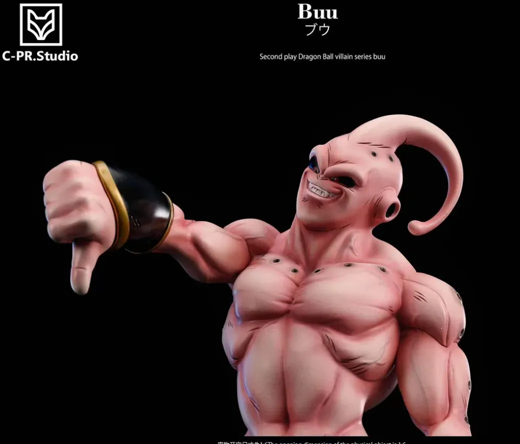 1/6 Scale Wicked Series 002 Majin Buu with LED - Dragon Ball Resin Statue - C-PR Studio