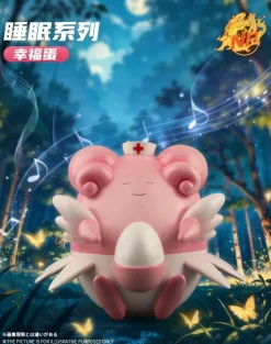 1/20 Scale Word Zukan Sleeping Blissey - Pokemon Resin Statue - NP Studio