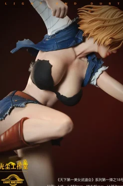 1/8 Scale World First Beauty Martial Arts Tournament Series 001 Android 18 - Dragon Ball Resin Statue - Light and Dust Studio