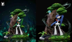 1/20 Scale World Zukan & Standard Version Evolution Family Series Gallade Set - Pokemon Resin Statue - MiKo Studio