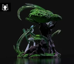 1/20 Scale World Zukan & Standard Version Evolution Family Series Gallade Set - Pokemon Resin Statue - MiKo Studio