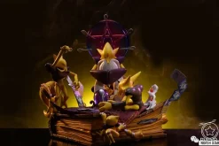1/20 Scale World Zukan Alakazam Family - Pokemon Resin Statue - North Star Studio