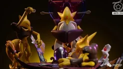 1/20 Scale World Zukan Alakazam Family - Pokemon Resin Statue - North Star Studio