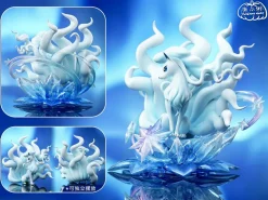 1/20 Scale World Zukan Alolan Ninetales - Pokemon Resin Statue - Pokemon Studio