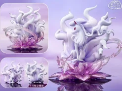 1/20 Scale World Zukan Alolan Ninetales - Pokemon Resin Statue - Pokemon Studio