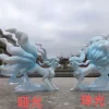 1/20 Scale World Zukan Alolan Ninetales - Pokemon Statue - sun Studio