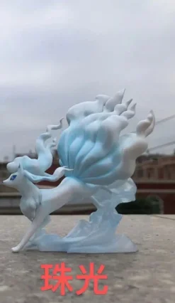 1/20 Scale World Zukan Alolan Ninetales - Pokemon Statue - sun Studio