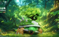 1/20 Scale World Zukan Ash Ketchum's Team Series 002 Sinnoh Region - Pokemon Statue - poképark Studio