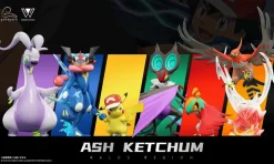 1/20 Scale World Zukan Ash Ketchum's Team Series 001 Kalos Region - Pokemon Statue - poképark Studio