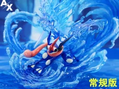 1/20 Scale World Zukan Ash-Greninja - Pokemon Resin Statue - AX Studio