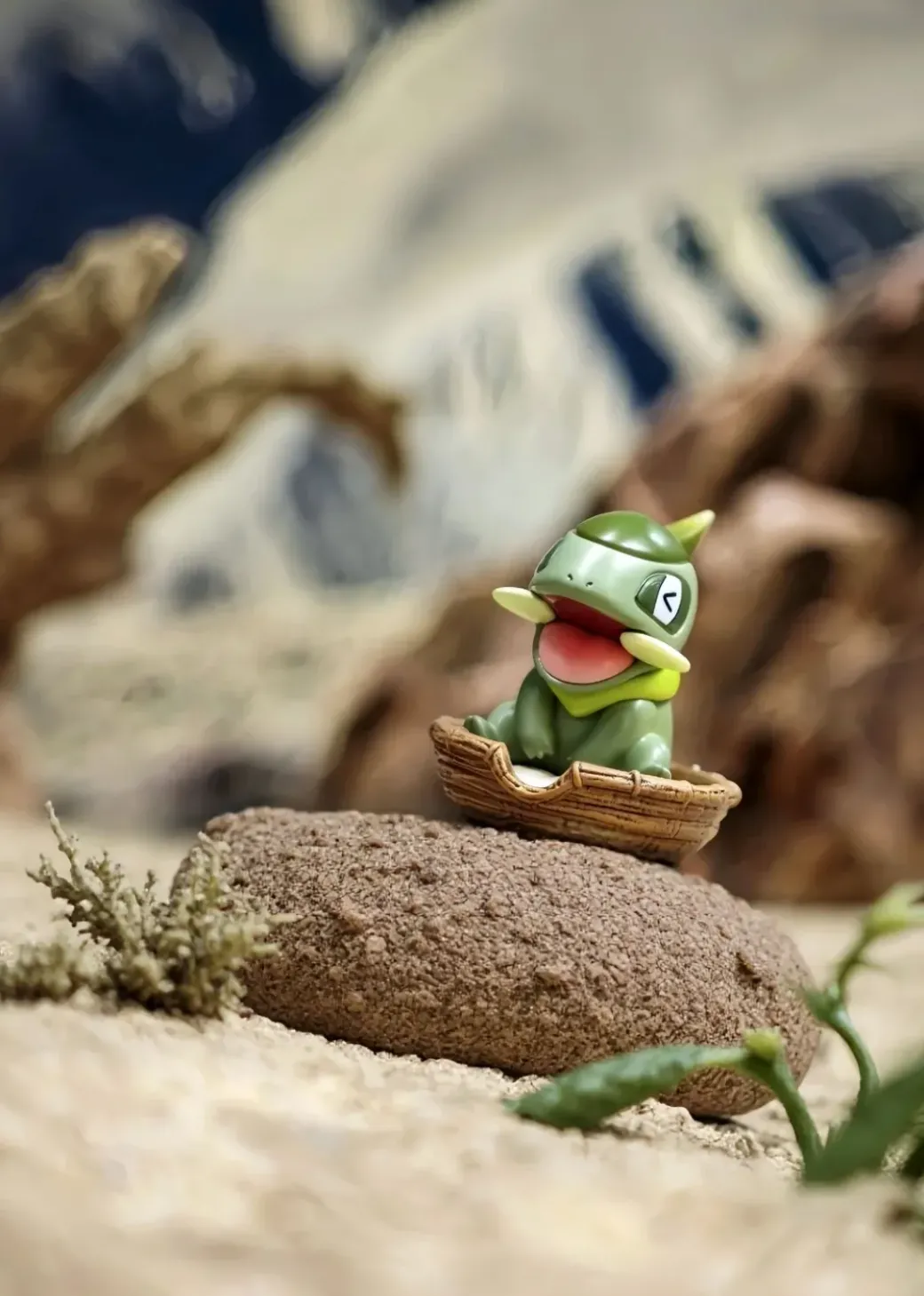 1/20 Scale World Zukan Axew Set - Pokemon Statue - The Studio