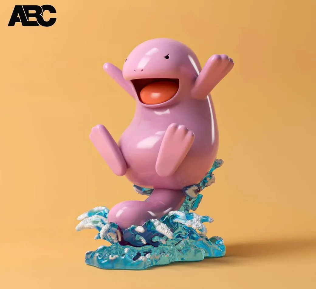 1/20 Scale World Zukan Battle Ver. Quagsire - Pokemon Statue - ABC Studio