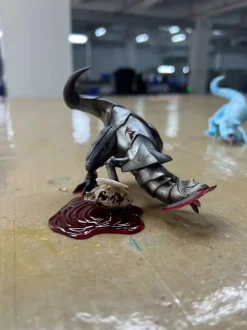 1/20 Scale World Zukan Battle Damaged Haxorus - Pokemon Resin Statue - ZR Studios