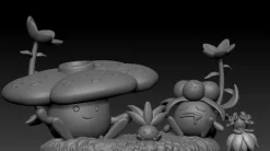 1/20 Scale World Zukan Bug Catcher in Forest - Pokemon Statue - XO Studio