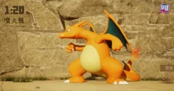 1/20 Scale World Zukan Charizard - Pokemon Statue - UU Studio