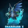1/20 Scale World Zukan Charizard X - Pokemon Resin Statue - Clover Studio