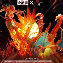 1/20 Scale World Zukan Charizard VS Blaziken - Pokemon Resin Statue - Pokemon Studio