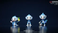 1/20 Scale World Zukan Chimchar Set - Pokemon Statue - ZaoWuGuan Studio