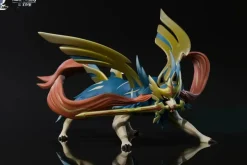 1/20 Scale World Zukan Crowned Sword Zacian & Crowned Shield Zamazenta - Pokemon Resin Statue - Jiang Studios