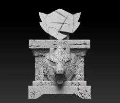 1/20 Scale World Zukan Crowned Sword Zacian & Crowned Shield Zamazenta - Pokemon Resin Statue - Jiang Studios
