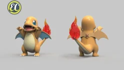 1/20 Scale World Zukan Cutie Series Starter Pokemon 001 - Pokemon Statue - EC-Studio