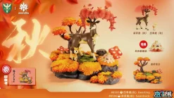 1/20 Scale World Zukan Deerling & Sawsbuck - Pokemon Resin Statue - Braviary Studio