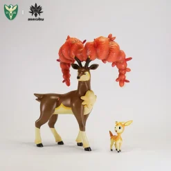 1/20 Scale World Zukan Deerling & Sawsbuck - Pokemon Resin Statue - Braviary Studio