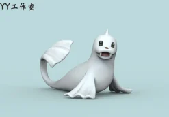 1/20 Scale World Zukan Dewgong - Pokemon Statue - YY Studio