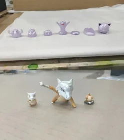 1/20 Scale World Zukan Ditto Set & Cubone Set - Pokemon Resin Statue - Jiang Studios