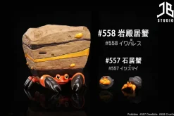 1/20 Scale World Zukan Dwebble & Crustle - Pokemon Resin Statue - JB Studio