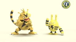1/20 Scale World Zukan Elekid Set & Magby Set - Pokemon Statue - EC-Studio
