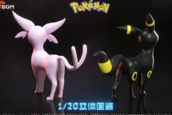 1/20 Scale World Zukan Espeon & Umbreon - Pokemon Statue - BGM-Studio