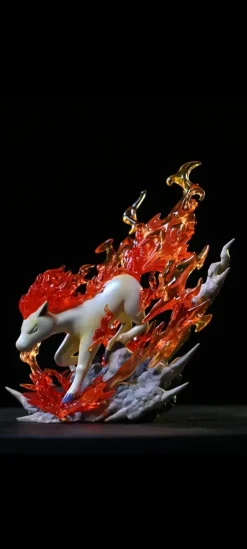 1/20 Scale World Zukan Evolution of Rapidash Set - Pokemon Statue - ZR Studios