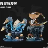 1/20 Scale World Zukan Evolution of Omanyte Set & Kabutops Set - Pokemon Resin Statue - Wonder Studio