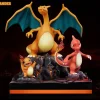 1/20 Scale World Zukan Evolution of Charmander Set - Pokemon Resin Statue - Unlimited Studios