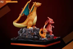 1/20 Scale World Zukan Evolution of Charmander Set - Pokemon Resin Statue - Unlimited Studios